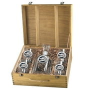 Alligator with Louisiana Capitol Decanter Box Set