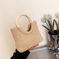 thumbnail image 3 of Bolsos de mano para mujer, moda de primavera, bolsos sencillos, bolsos de mano de gran capacidad para viajeros, 3 of 6