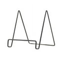 thumbnail image 2 of Plate Holder Easel Display Stand-Metal Plate Stands for Display - Tabletop Picture Stand - Black Iron Easels for Display Pictures|Photo Frames| Book| Decorative Plates|Plaque(Black,5.59x5.12x5.9"), 2 of 7