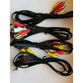 thumbnail image 2 of Stereo VCR RCA Cable, 2 RCA (Audio) + RCA RG59 Video, 2 of 3