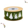 thumbnail image 2 of Creative Christmas Gift Wrapping Ribbons Strip Christmas Riband Festival Gift DIY Supplies (Green), 2 of 7