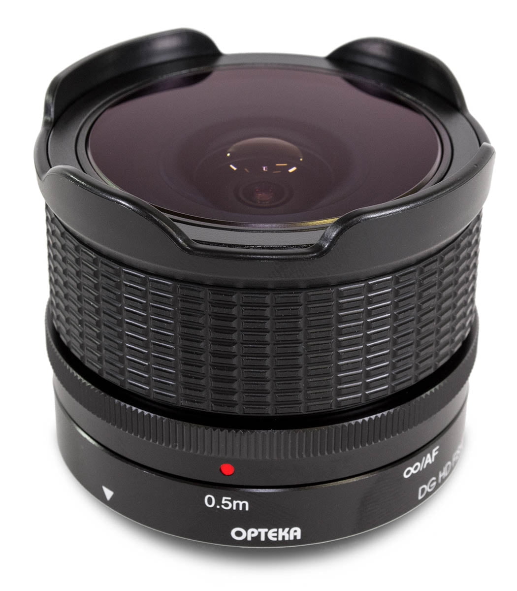 Opteka 9mm f/8 HDMC Fisheye Lens with Care Kit for Olympus PEN E