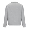 thumbnail image 5 of successthop Sweatshirts for Men Active Fleece Quarter Zip Long Sleeve Sweater No Hood Pullover Clothes Tops 3XL, 5 of 6