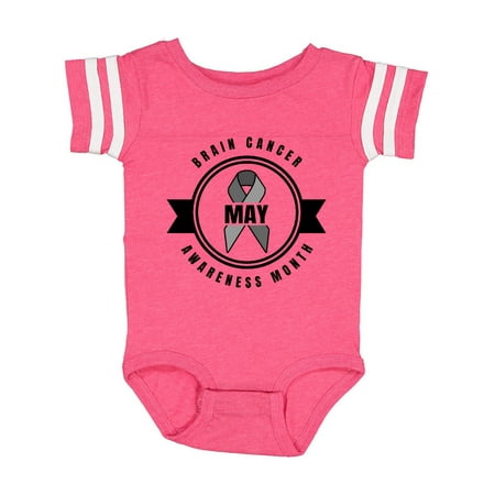 

Inktastic May Brain Cancer Awareness Month Gift Baby Boy or Baby Girl Bodysuit