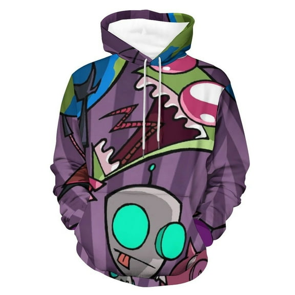 Invader Zim Hoodie Unisex 3d Novelty Hoodies Graphic Hoodies Pullover Sweatshirts For Men Women Teen S
