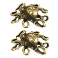 thumbnail image 1 of KAKOWELY 2Ud Adorno De En Metal Dorado Para Escritorio Con Detalles Artesanales Y Estilo Clásico, 1 of 6