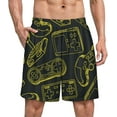 thumbnail image 1 of Faty-T Mens Sleep Shorts Game Controller Lounge Bottoms Soft Comfy Pajama Wear Pants, 1 of 4