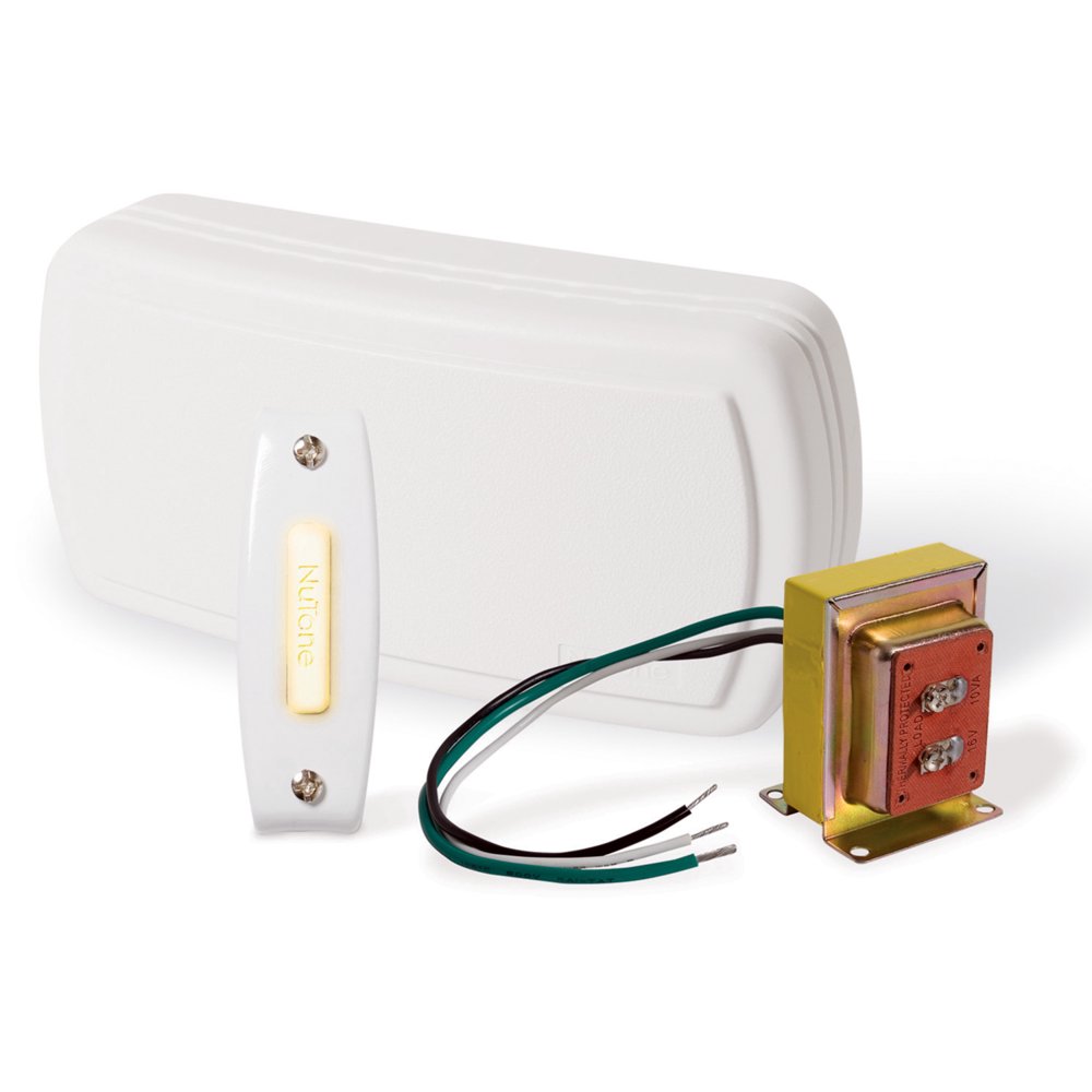 Broan BK115LWH Builder Chimes Kit With Lighted Pushbutton