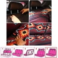 thumbnail image 5 of ZEN Hunting Deer Car Seat Covers for Women Men Rear Bench Seat Cover American Flag Car Accessories Universal Saddle Blanket Seats Protective Cover Fit Trucks SUV Van, 2 Pcs Set, 5 of 11