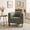 Green, variant on Christopher Knight Home Mid-Century Modern Barrel Accent Chair, Chenille Upholstery, Wood Legs, Brown