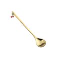 thumbnail image 3 of 6 Piece Set New Year Tableware Dessert Spoon Stir Small Spoon Fork New Year Gift Fruit, 3 of 5