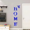 thumbnail image 2 of Firefly Hope 39.3" x 13.74" Blue Acrylic Mirror Finish Letter Wall Signs, Decorative Wall Stickers & Decals Ideal for Living Room, Bedroom & Home Wall Decor, 2 of 5