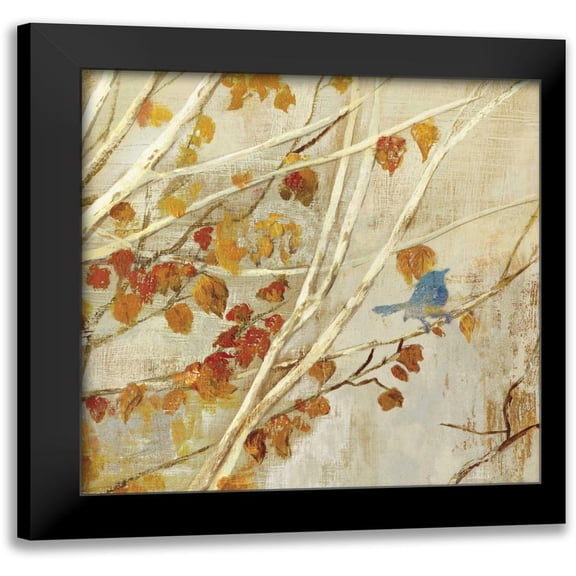 Jensen, Asia 12x12 Black Modern Framed Museum Art Print Titled - Singing I