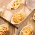 thumbnail image 5 of 150PCS Disposable Sushi Boats Appetizer Plates Wooden Food Trays Wooden Dinner Plates Sushi and Sas, 5 of 5