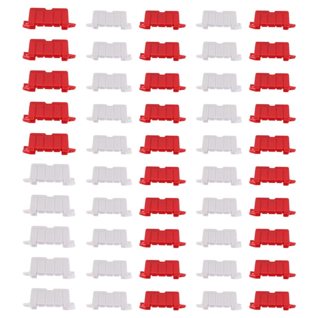 50 Pieces RC Car Road Barriers Miniature Blocks for 1/18 Model Car Upgrade Parts
