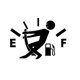 thumbnail image 5 of sweethay Etiqueta engomada divertida del coche Tire del puntero del tanque de combustible Etiqueta engomada del coche Wrap Decal Decoración Tapa del Negro 2piezas sweethay CBP083292, 5 of 5