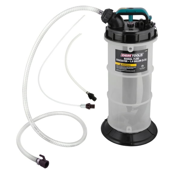 OEMTOOLS 24389 Manual Fluid Extractor - 1.4 Gallons (5.3L)