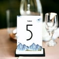 thumbnail image 2 of Forest Design Table Cards Number 1-25 Double Sided For Wedding Reception Event Party Baby Shower Birthday 4x6, 2 of 3