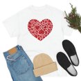 thumbnail image 3 of Familyloveshop LLC Women's Red Heart Love Shirt, Valentine's Day Graphic T-Shirt, Glitter Heart Sweatshirt, Valentine's Day Mommy, Sparkling Heart Shirt, 3 of 9