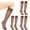 Coffee, variant on Hantrom Thigh High Stockings,Socks For Women,4 Pairs Of Women'S Silk Thigh High Socks Nylon Socks For Women Cosplay Costume Party Tights Accessories,Knee High Stockings,Boot Socks,Long Socks,Coffee
