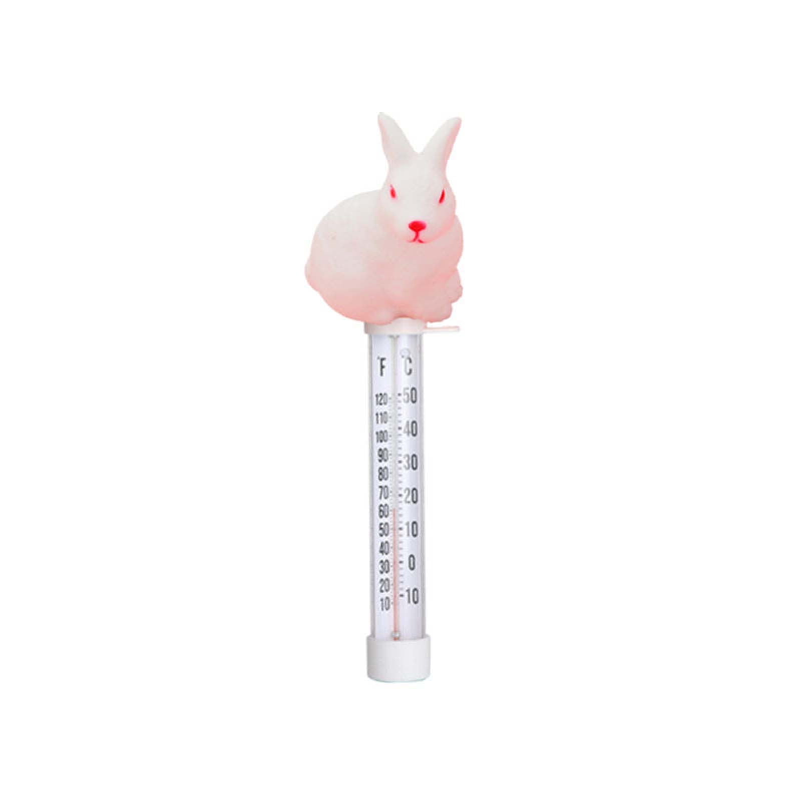 XMMSWDLA Cartoon animal Pool Thermometer Floating, Large EasytoRead