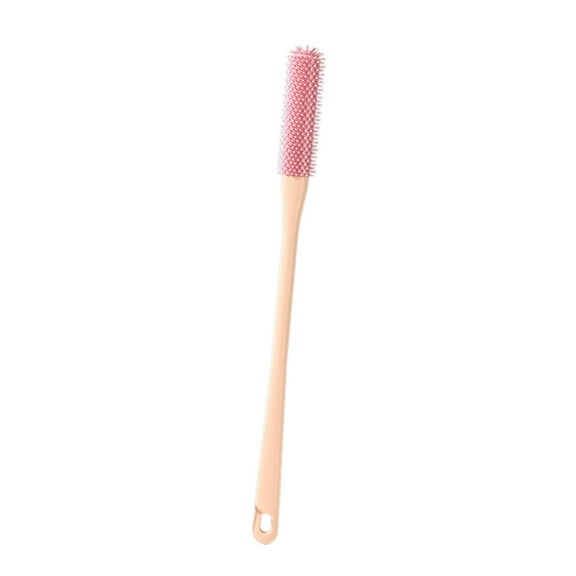 Toe Gap Cleaning Brush Long Handle Toe Cleaning Brush Foot Washing Brush Toe Seam Soft Rubber Cleaner Foot Washing Soft Brush
