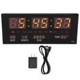 thumbnail image 2 of Electric Clock, Accurate Large Digital Wall Clock  for Living Room, 2 of 8