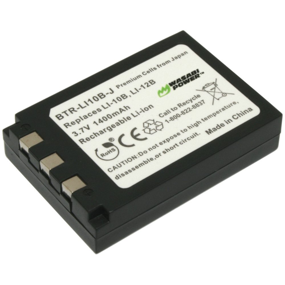 Wasabi Power Battery for Olympus LI10B, LI12B
