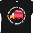thumbnail image 4 of Inktastic Grandma Loves Me Valentine Truck Kids Boys or Girls Toddler T-Shirt, 4 of 5