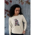 thumbnail image 2 of Woman Strong I Sweatshirt Women -Alonzo Saunders Designs, Female XX-Large, 2 of 4