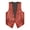 Red, variant on Zaldita Men Sequin Blazers Vest Gliter Suit Vest Nightclub Stage Clothes Shiny Sequin Waistcoat Vest Silver XXL