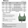 thumbnail image 3 of HSHDLDF Women's Retro 50s Plaid Pattern Polka Dot Halter Molded Soft Pads Vintage Bikini Swimsuits Tops, 3 of 7