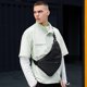 thumbnail image 2 of Bolso de hombro único Bolso de pecho deportivo práctico bolso de hombro de seguridad multiusos bolso de hombro impermeable bolso de hombro portátil de ocio al aire libre Abanopi Bolso de hombro único, 2 of 7