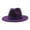 Purple, variant on SenseStyle Fedora Hats for Women Sale, Men's and Women's Solid Ribbon Bucket Hat Jazz British Hat Hats for Men Coffee M