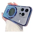 thumbnail image 1 of Funda For iPhone 16 Pro Max Plus Espejo De Polvo Flash, 1 of 8