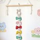 thumbnail image 4 of Organizador de Almacenamiento de Pinzas para El Pelo de Animales de Madera – Colgante de Cuerda para Decoración de Pared, Bloques de Madera Maciza con Múltiples Ranuras para Tarjetas, Organización De, 4 of 6