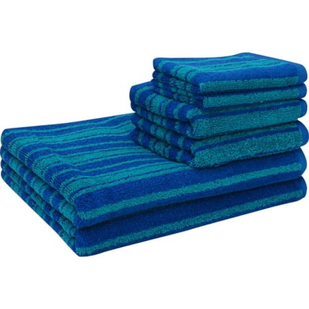 Mainstays True Colors 6-Piece Towel Set - Walmart.com