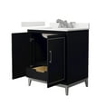 thumbnail image 3 of Wyndham Collection Wch515130s-Qtz-Us3mxx Marlena 30" Free Standing Single Basin Vanity Set, 3 of 7