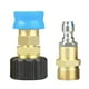 thumbnail image 2 of Juego De Adaptadores Para Lavadora A Presión De 1/4'' De Conexión Rápida Para HD Sunnimix Adaptador para lavadora a presión, 2 of 8