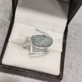thumbnail image 2 of Natural Labradorite Ring, Rough Labra Gemstone Ring, Birthstone, Dual Band, 925 Sterling Silver, Womens Ring, Christmas, Thanksgiving, Handmade, Statement Jewelry, Rough Gemstone Jewelry, 2 of 6
