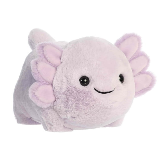 Aurora - Medium Adorable Stuffed Animal - 10" Purple Axolotl - Spudsters