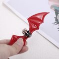 thumbnail image 4 of Unique Bargains 1 Pc Hair Clip Halloween Bat Wing Skull Hair Clips for Women Red, 4 of 5