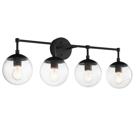 

Design House Gracelyn Vanity Light in Black 4-Light