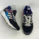 thumbnail image 1 of Ad-id-as?chaos cloudfoam sneakers mens 7.5 blue faded red?white suede retro style, 1 of 6