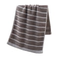 thumbnail image 2 of Toalla de baño suave y absorbente: toalla de algodón ligera y de secado rápido para usar en el baño, la ducha, la playa y el gimnasio., 2 of 6
