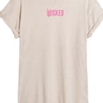 thumbnail image 3 of Wicked - Pink Logo - Women's Oversized Graphic T-Shirt, 3 of 5