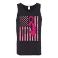 thumbnail image 2 of AmericanFlag Awareness Mens Graphic Tank Top, Black, Small, 2 of 3