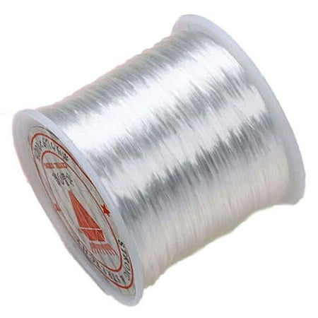 80 Yards White Stretchy Crystal String Cord Thread For Jewelry