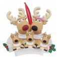 thumbnail image 1 of Árbol De Navidad Personalizado Ciervo Reno Versión Familiar Colgante 2021 Adorno De Regalo De Invierno Yuarrent HA044215-06, 1 of 5