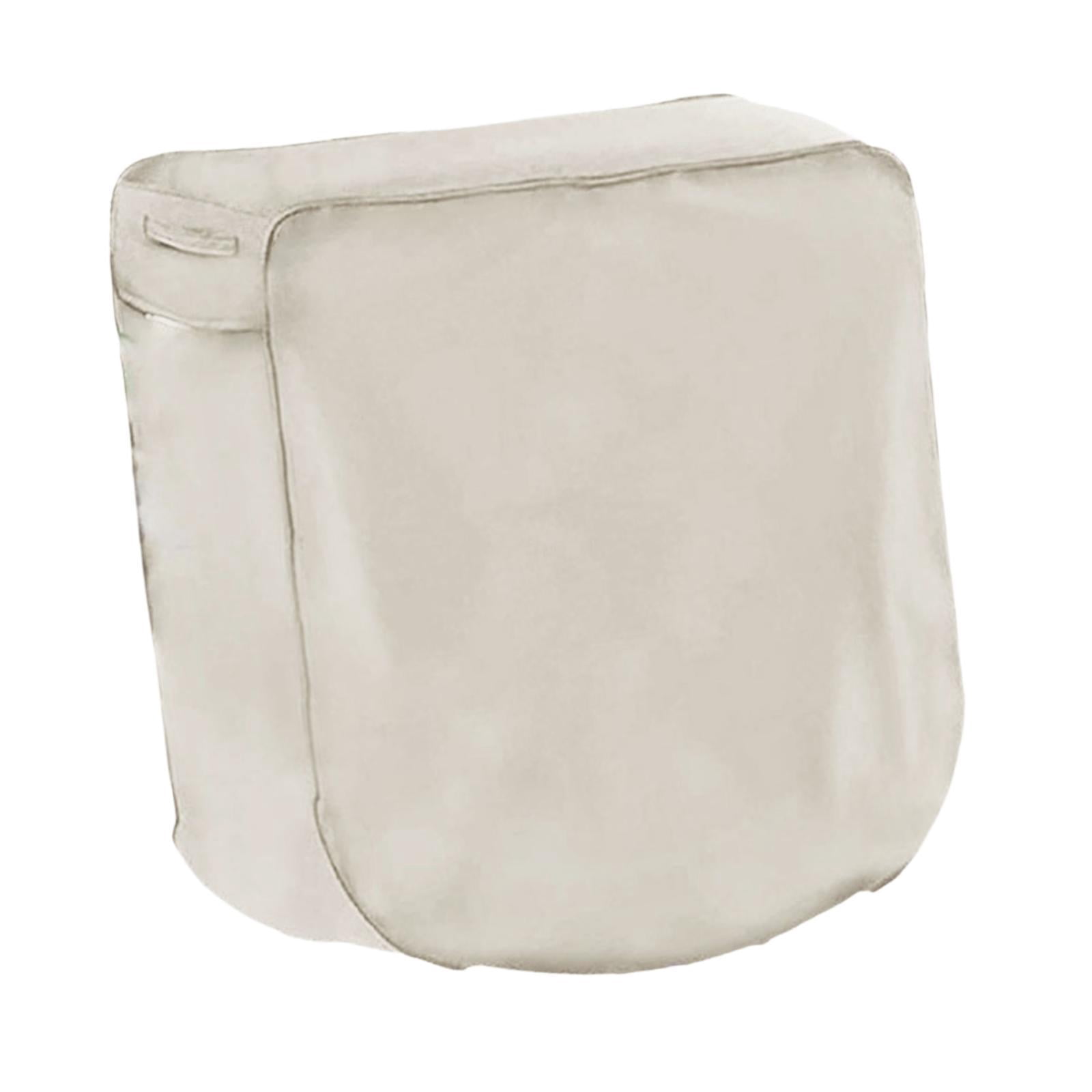 FashionCha Retractable Garden Hose Reel Cover Oxford Cloth Lightweight Weatherproof Easy to Beige